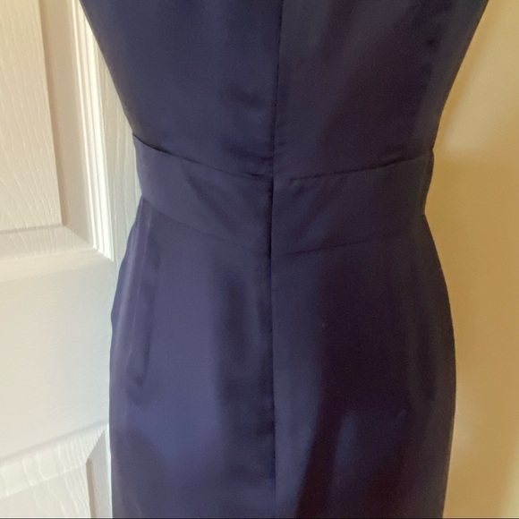 NWT Navy Sleeveless Silk Banana Republic Dress, 2 - Picture 10 of 15
